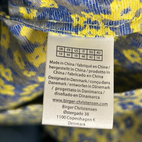 Rotate Birger Christensen jacquard dress, size 10 - Picture 7 of 10